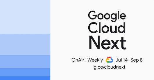 Google Cloud Next OnAir начнется 14 июля и пройдет до 8 сентября
